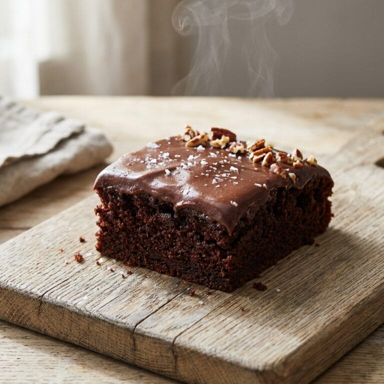 Brown Butter Father’s Day Chocolate Sheet Cake