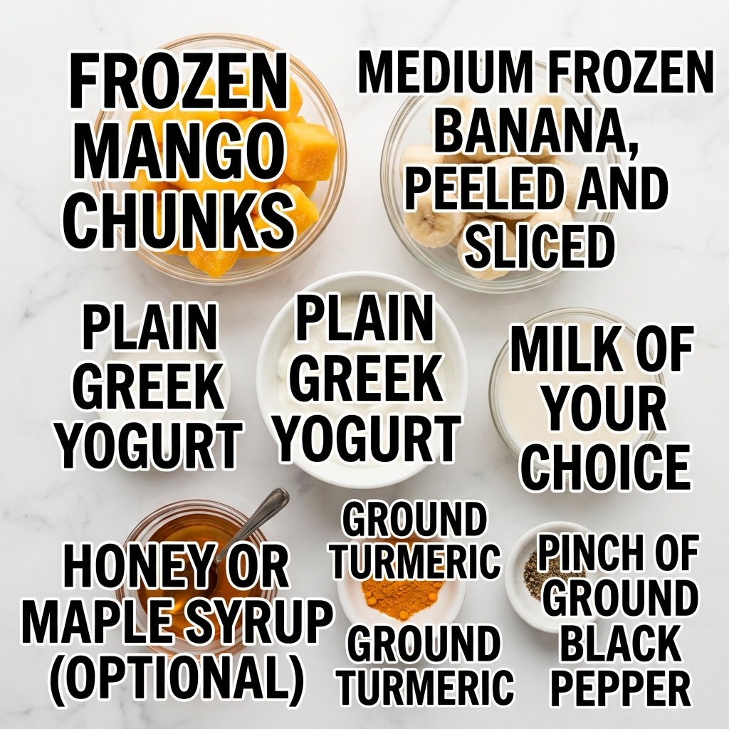 Creamy Mango Smoothie Recipe | Easy 5-Minute Healthy Drink