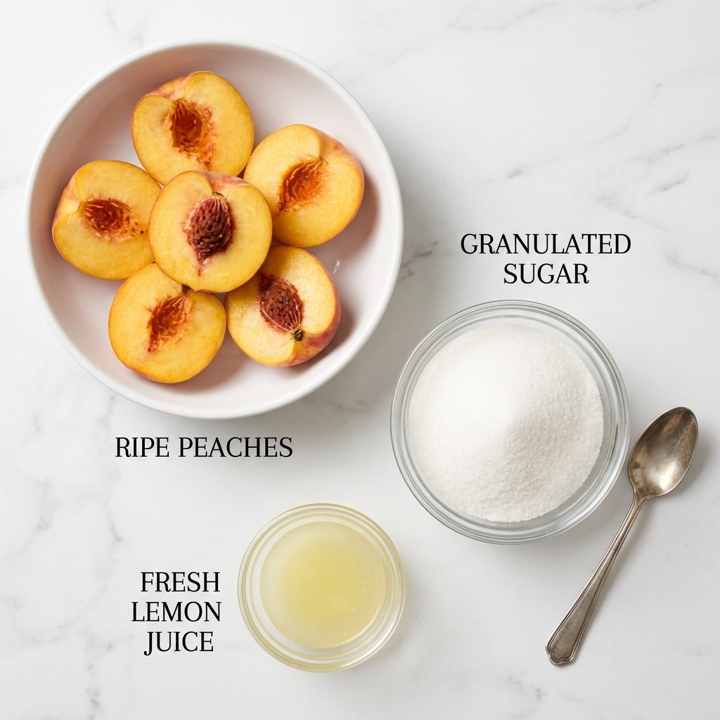 Peach Jam Magic: A Simple 3-Ingredient Summer Treat!