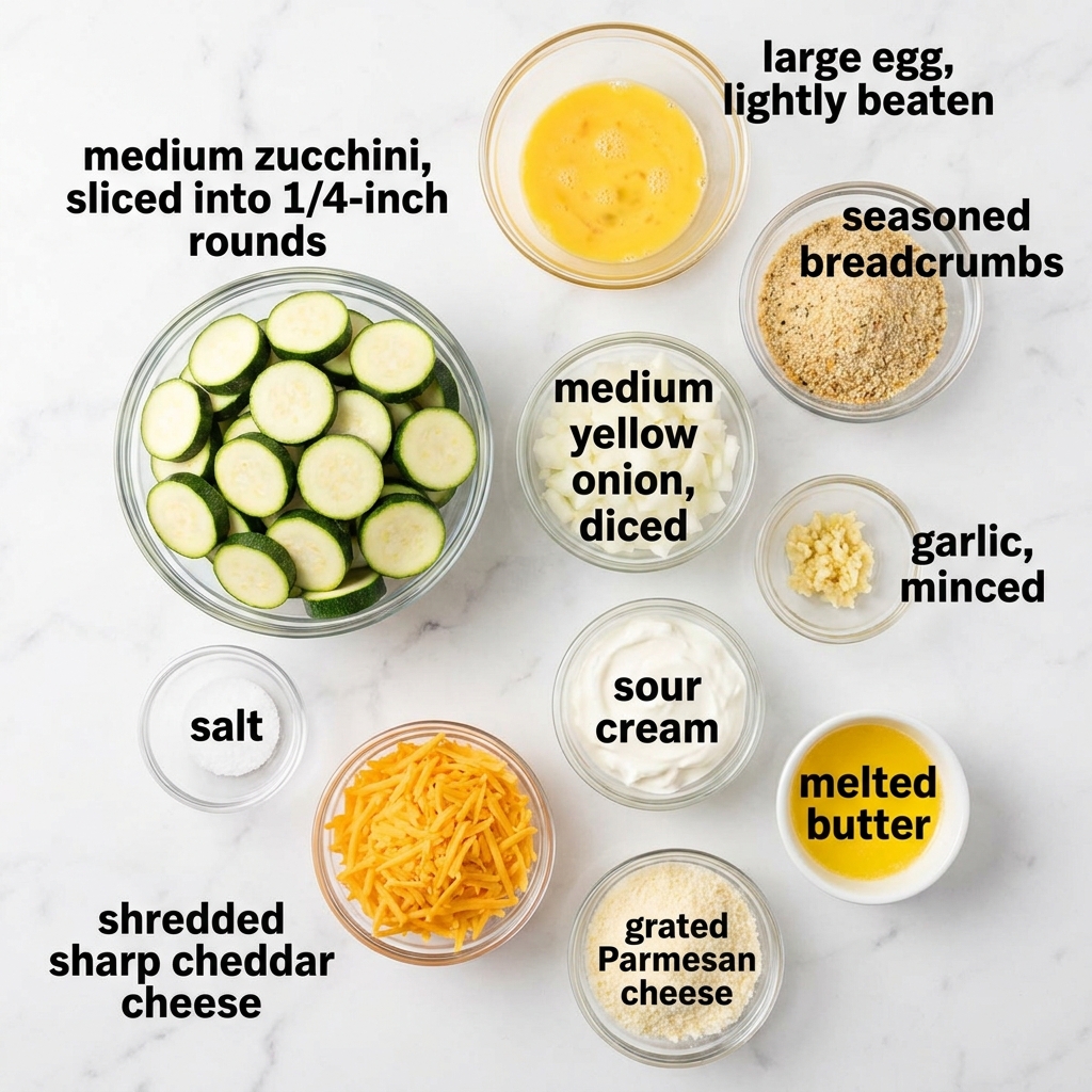 Zucchini Casserole Recipe: Cheesy Vegetable Side Dish (digital Download) - Etsy
