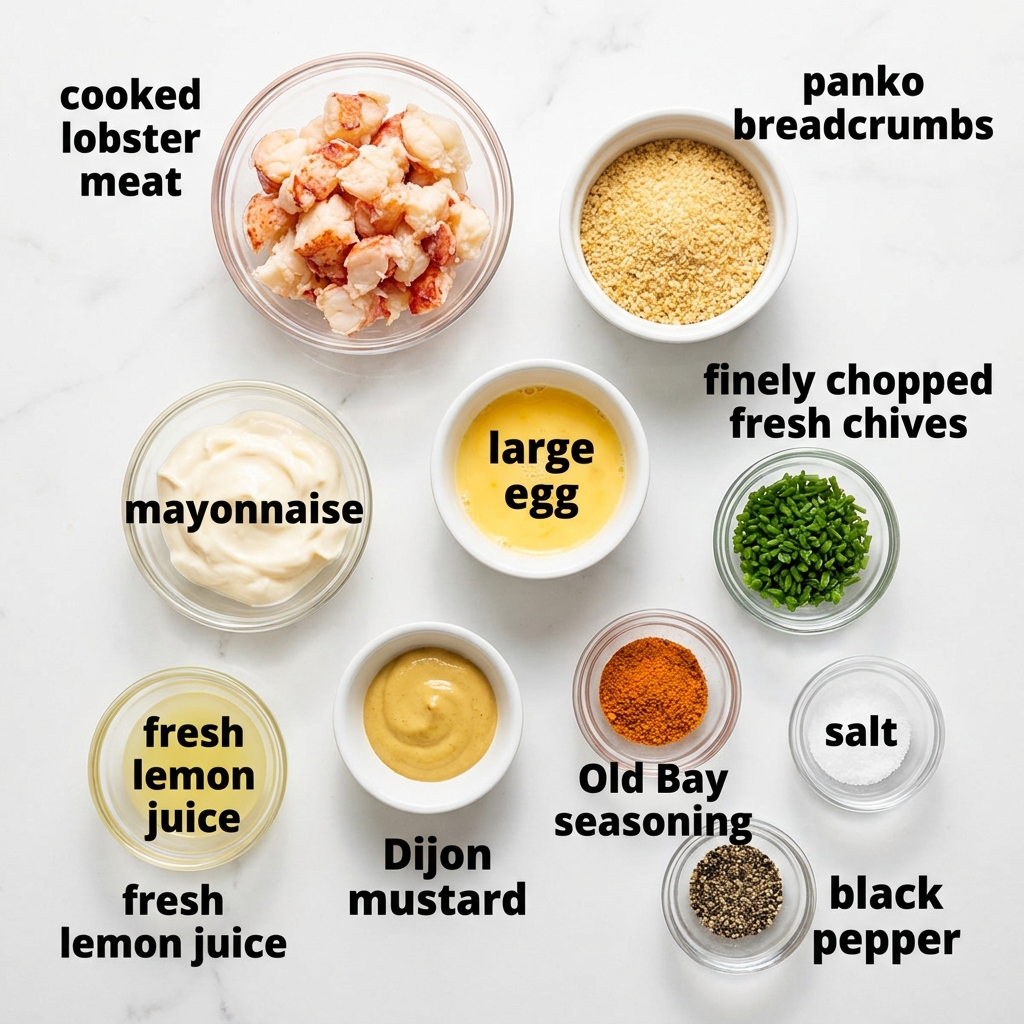 Crispy Lobster Cakes with Lemon Herb Aioli