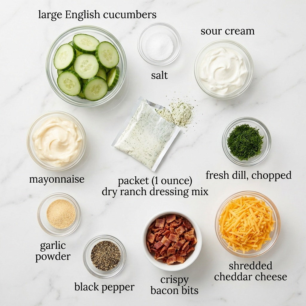 Cucumber Ranch Crack Salad – Creamy, Crunchy & Addictive