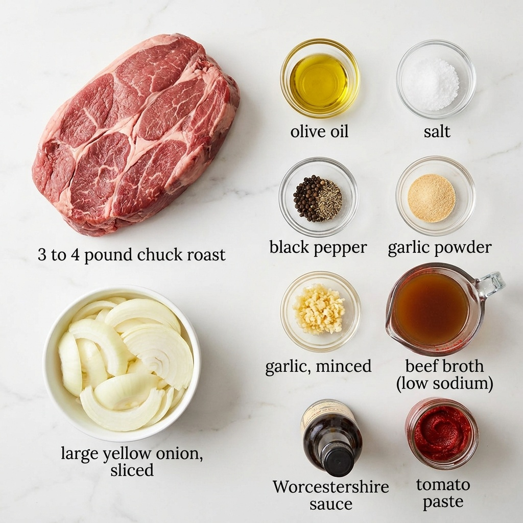 Easy Crock Pot Pot Roast (with Gravy!)