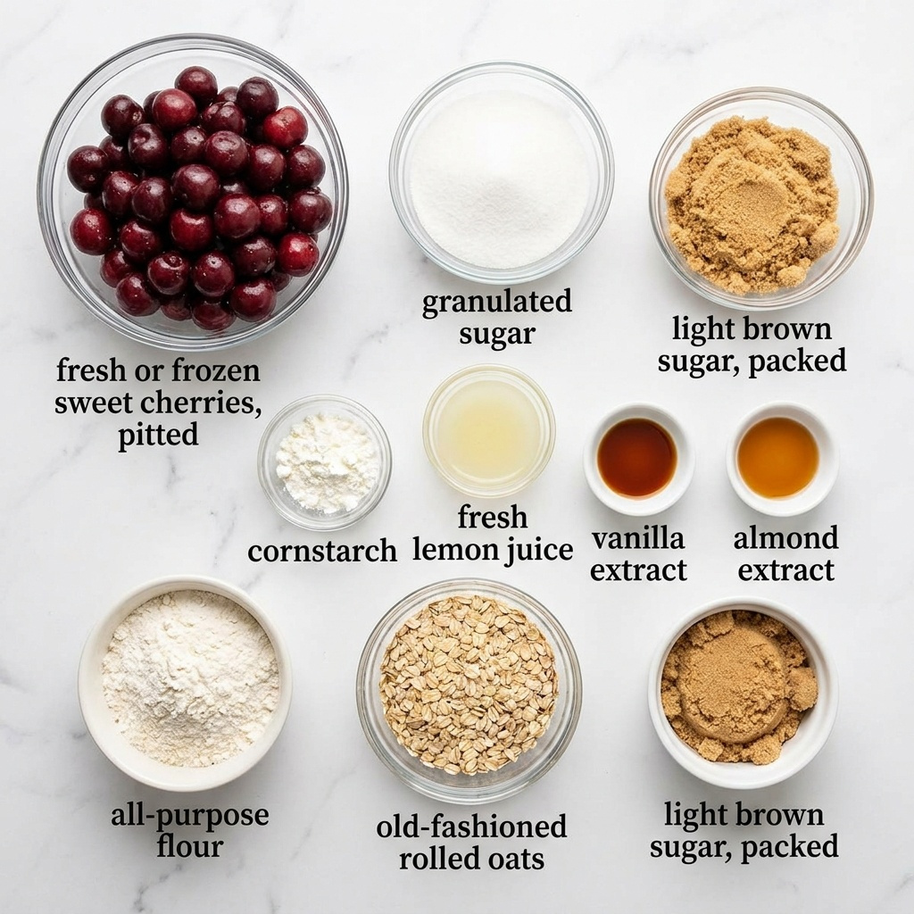 Easy Homemade Cherry Crumble Recipe