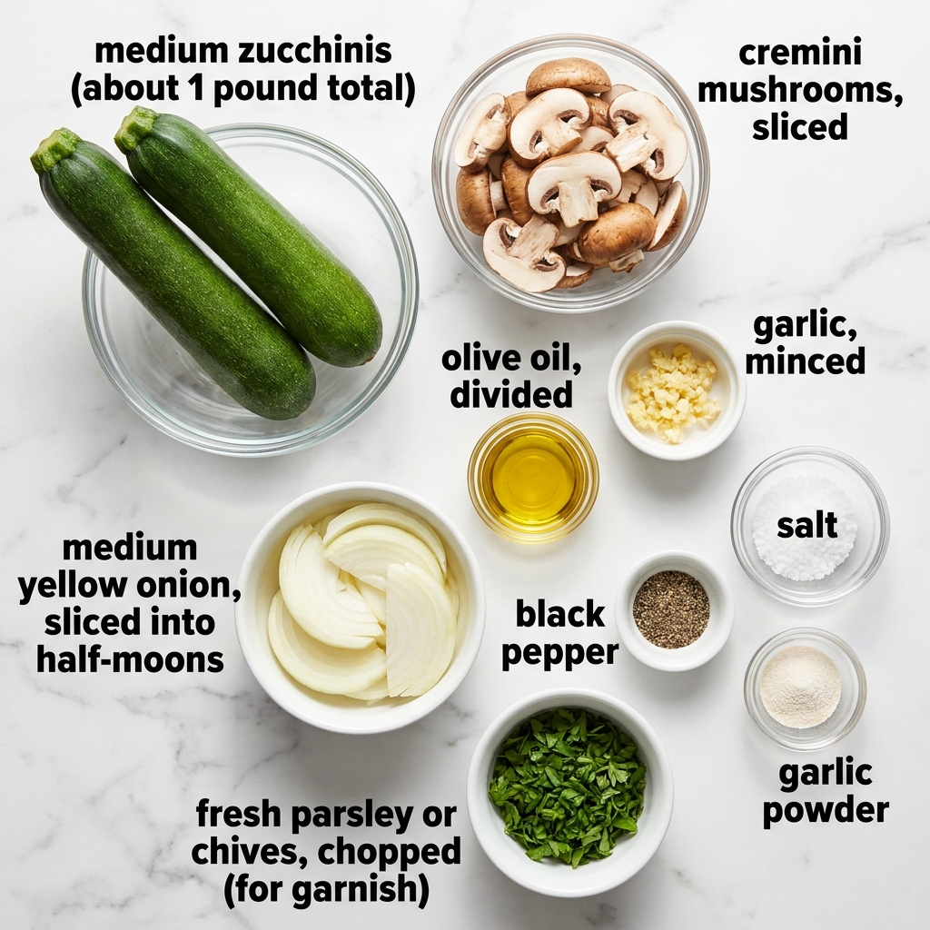 Easy and Delicious Sauteed Zucchini Mushrooms and Onions Recipe for Busy Cooks
