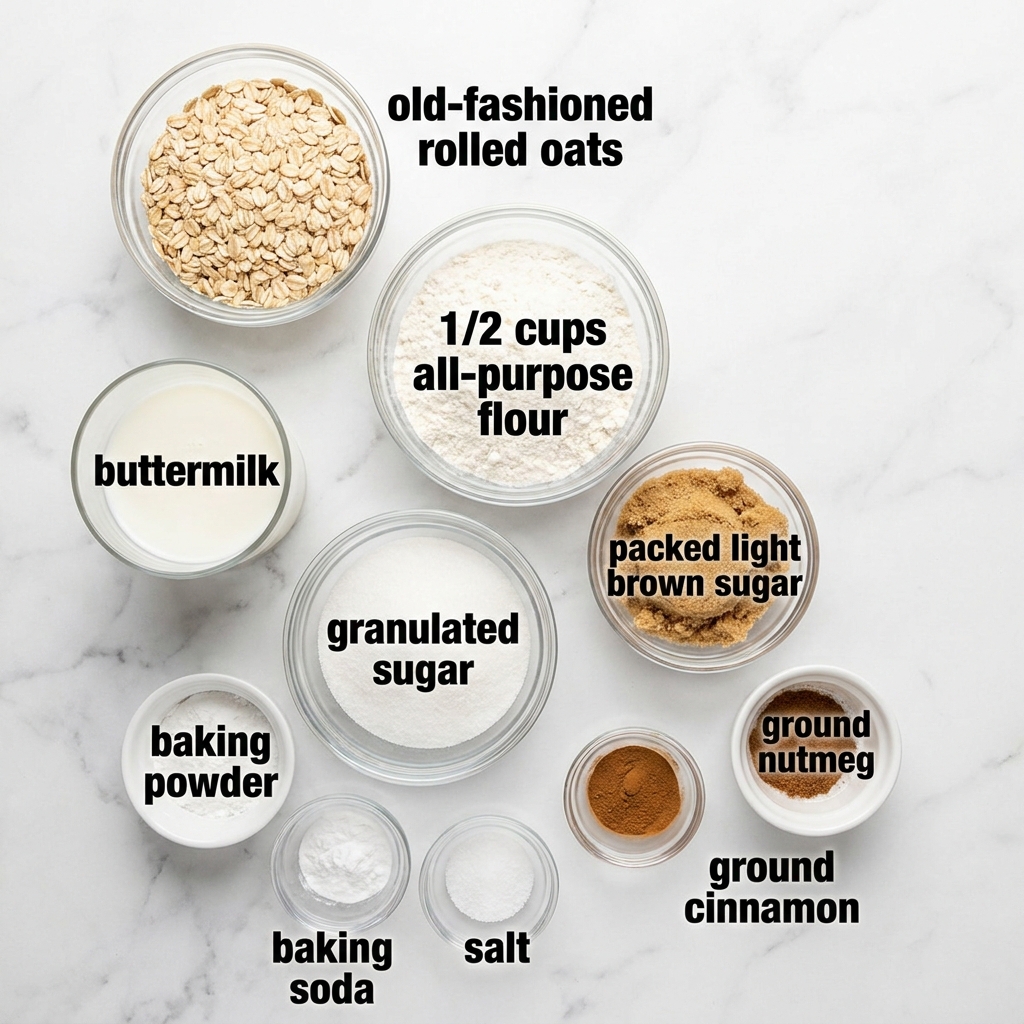 Honey Peach Oat Muffins