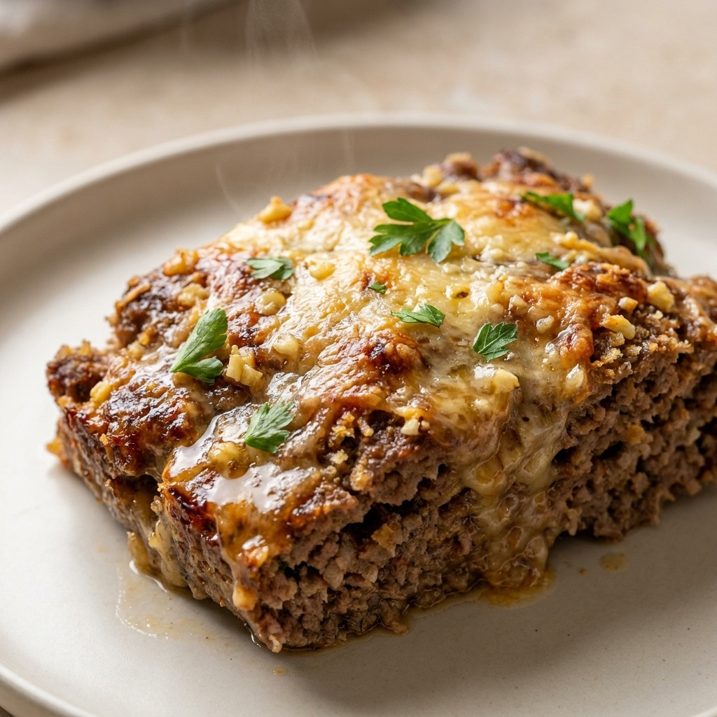 Irresistible Garlic Parmesan Meatloaf Recipe That Will Become Your New Family Favorite