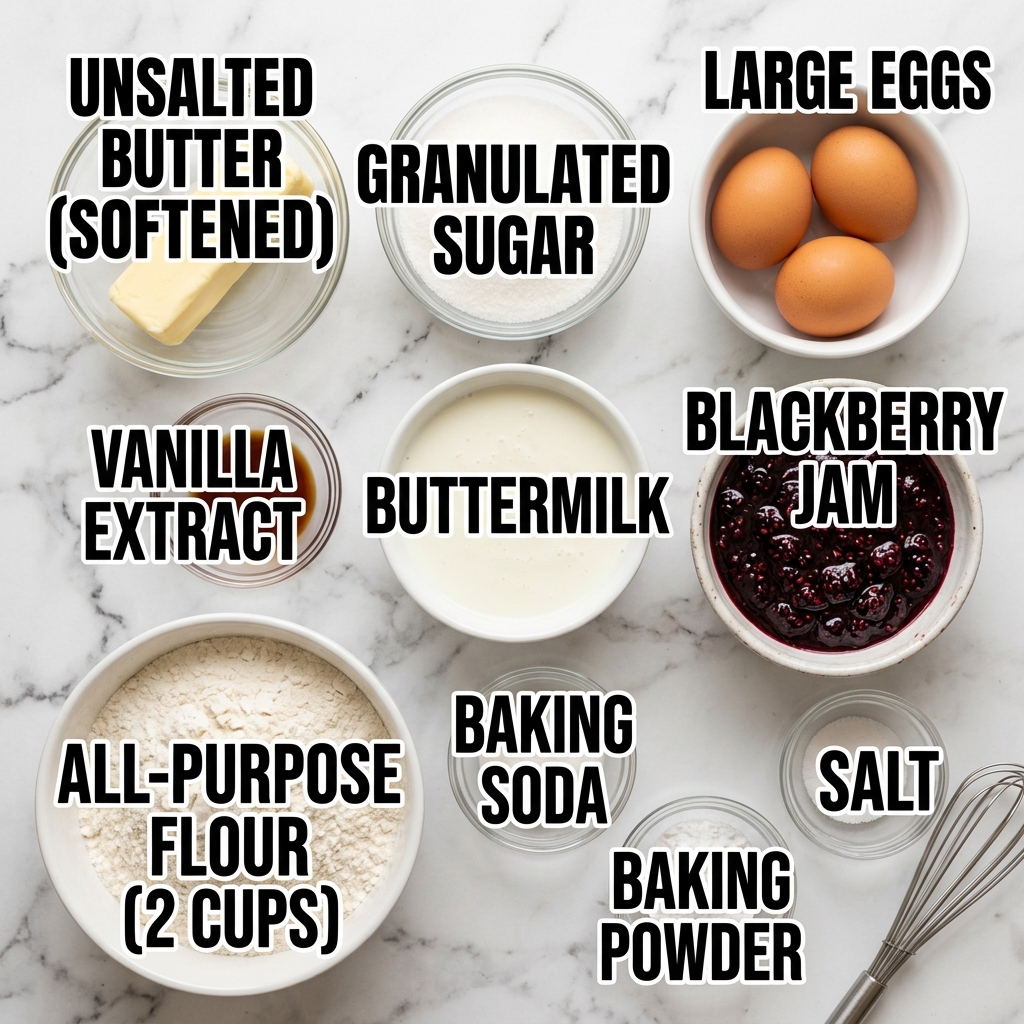 Kentucky Blackberry Jam Cake