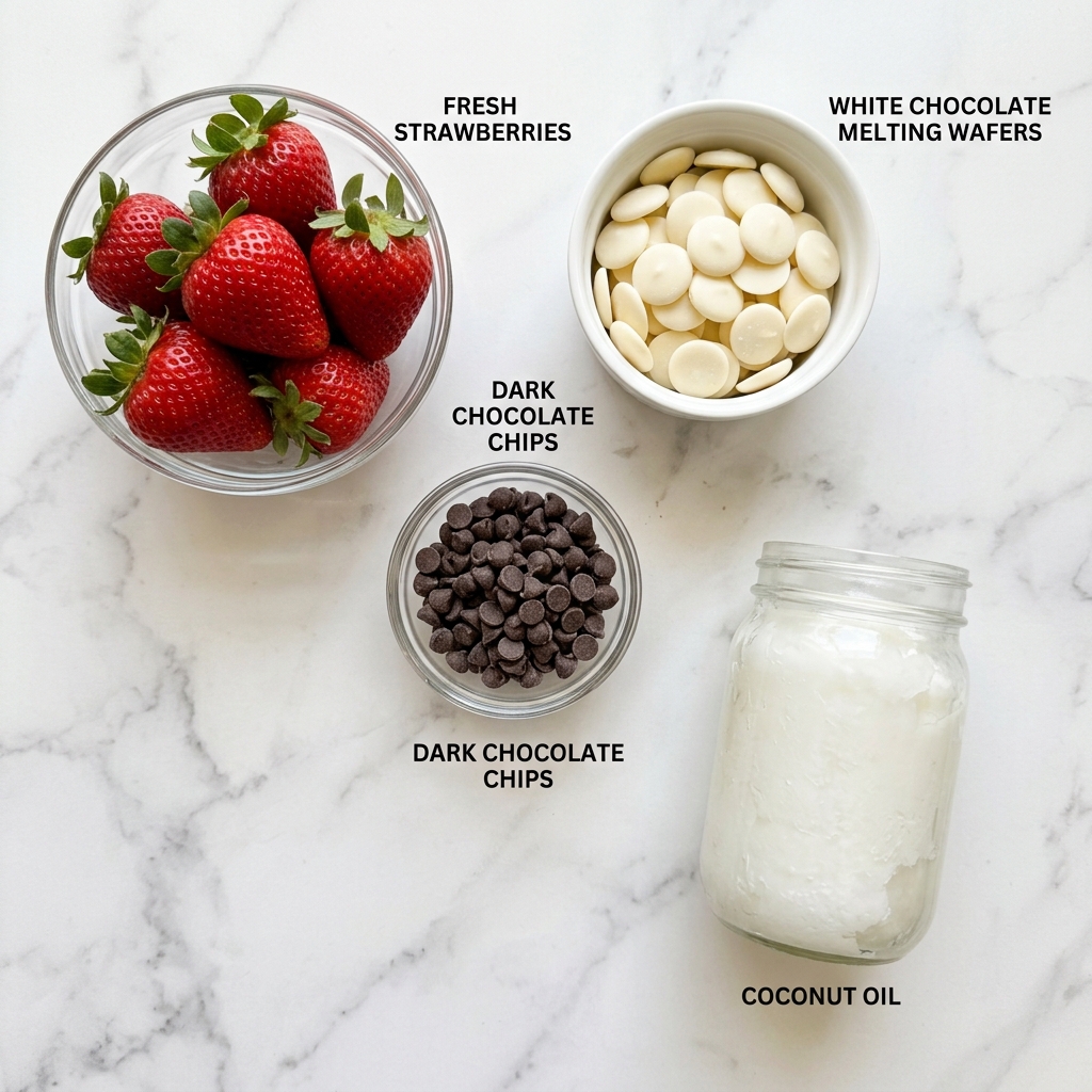 Spooky Ghost Strawberries Recipe