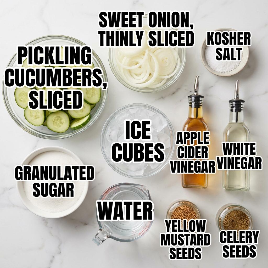 Sweet Bread and Butter Pickle Chips