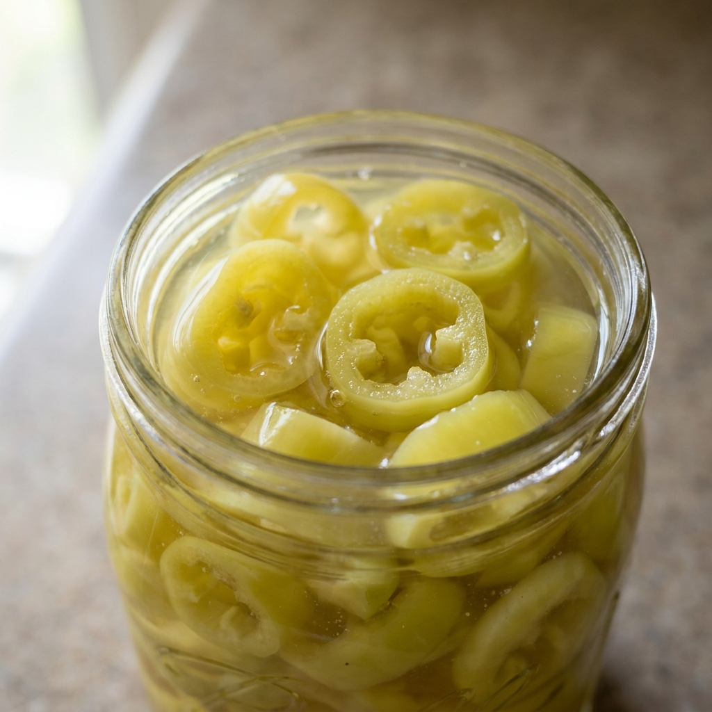 Tangy Pickled Banana Peppers Recipe Easy Homemade for Sandwiches and Salads