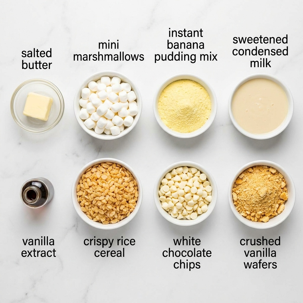 banana pudding rice krispies