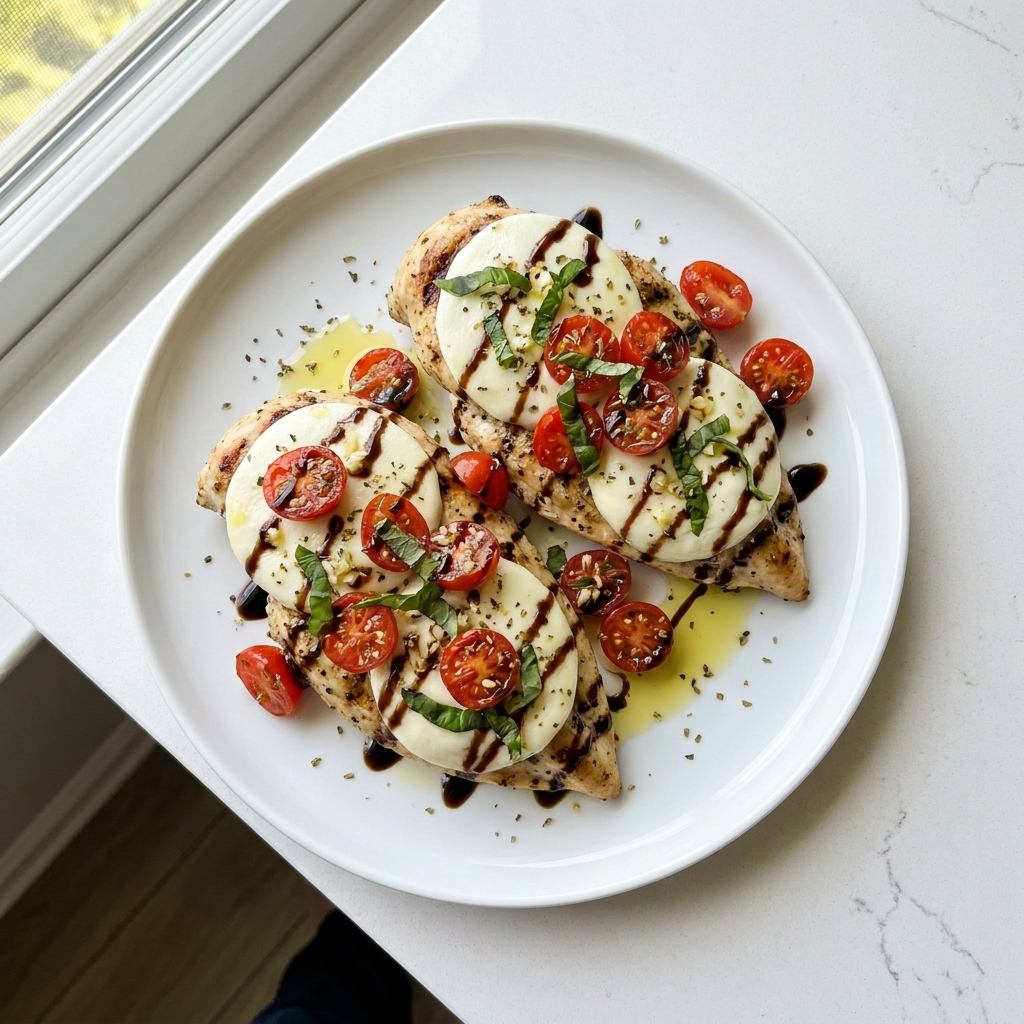 Grilled Chicken Caprese