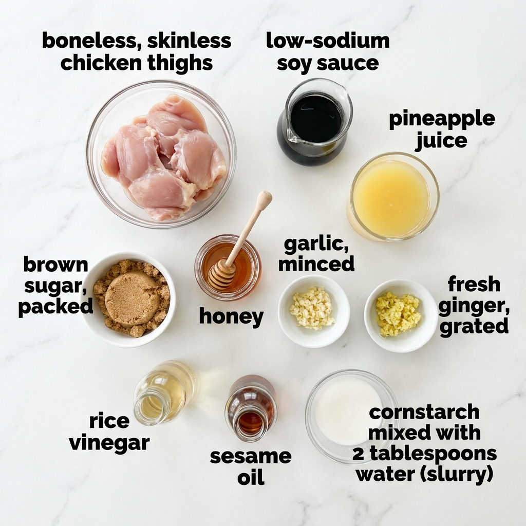 Hawaiian Teriyaki Chicken Sandwiches
