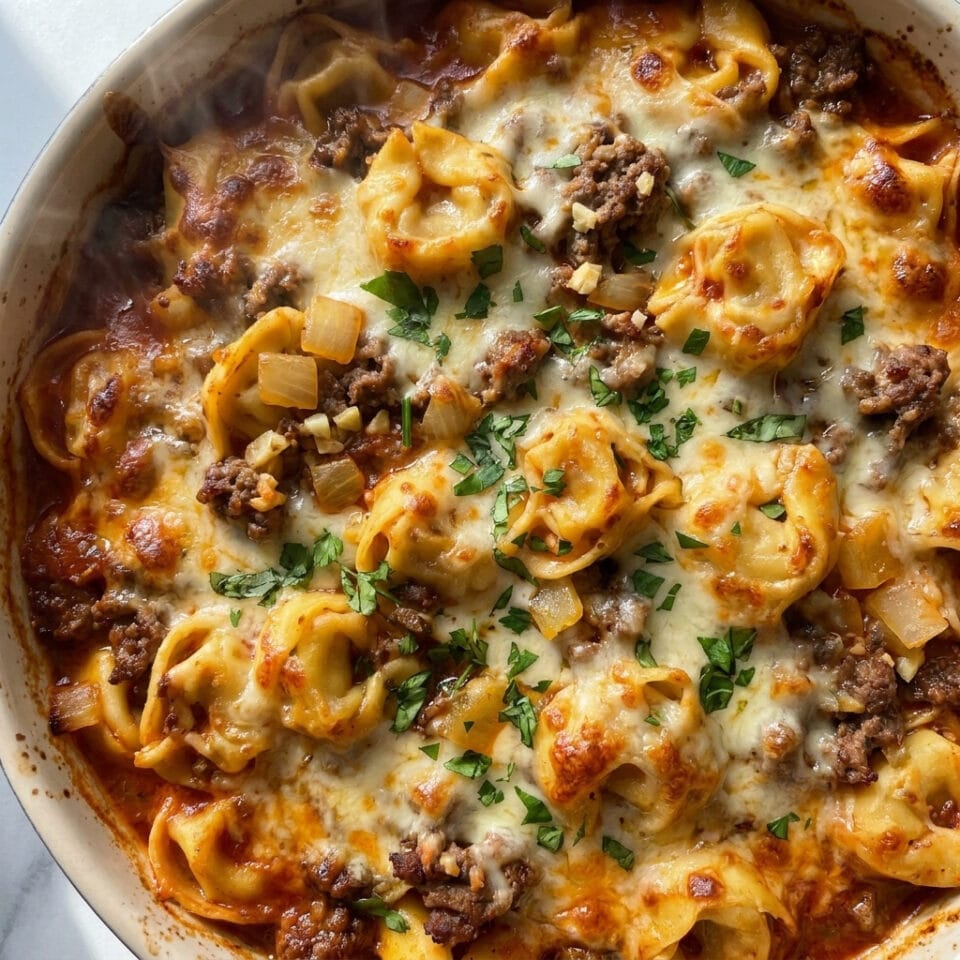 Million Dollar Baked Tortellini Casserole
