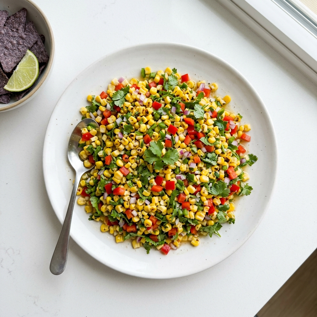 Poolside Snacks: Corn Salsa