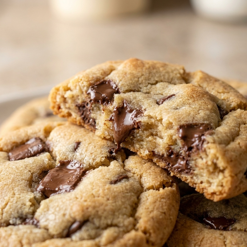 Soft and Chewy Chocolate Chip Cookies