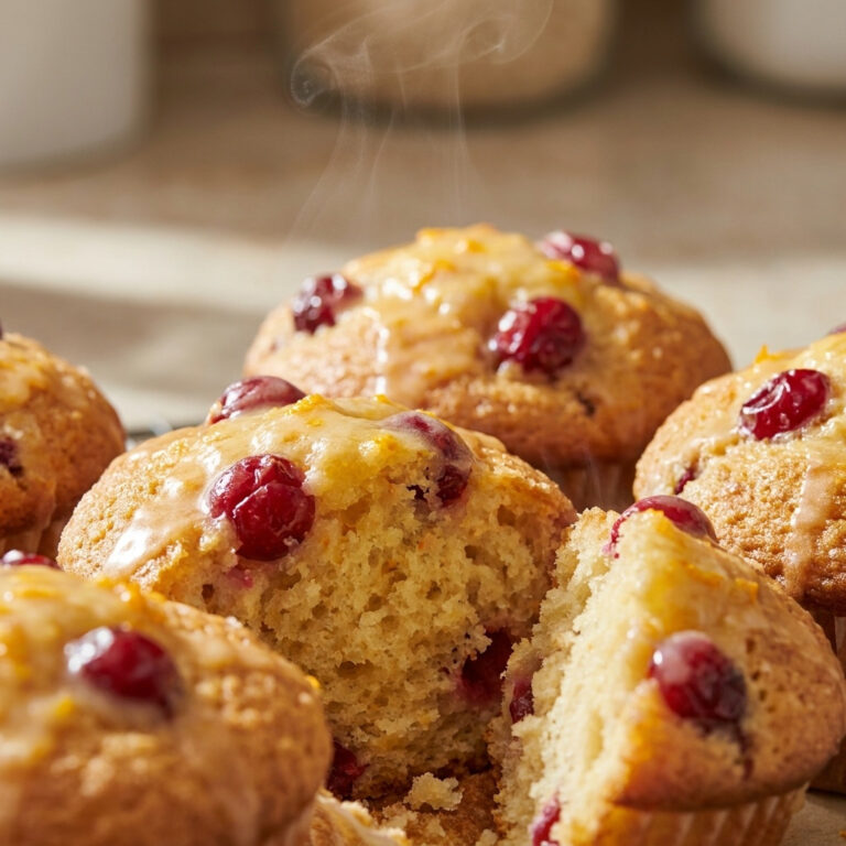 Tasty Orange Cranberry Muffins