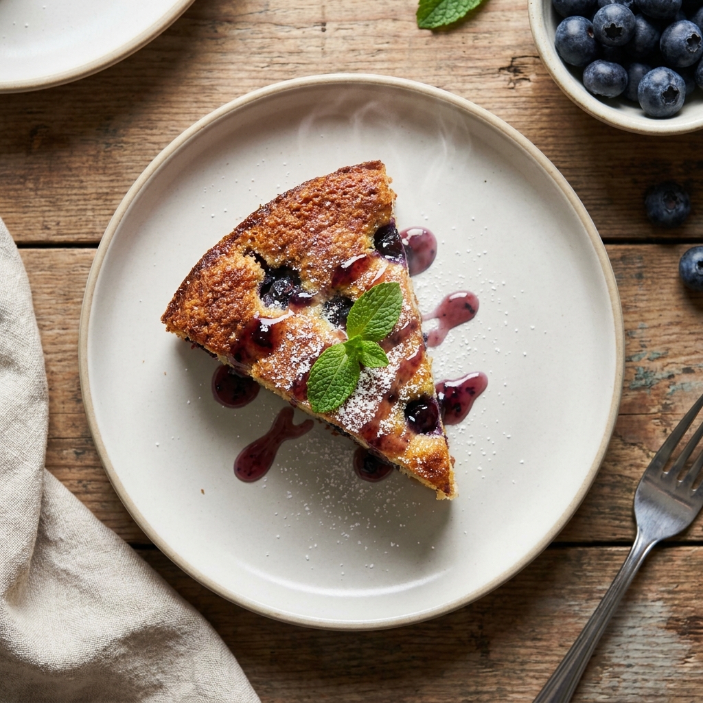 Blueberry Yogurt Breakfast Cake