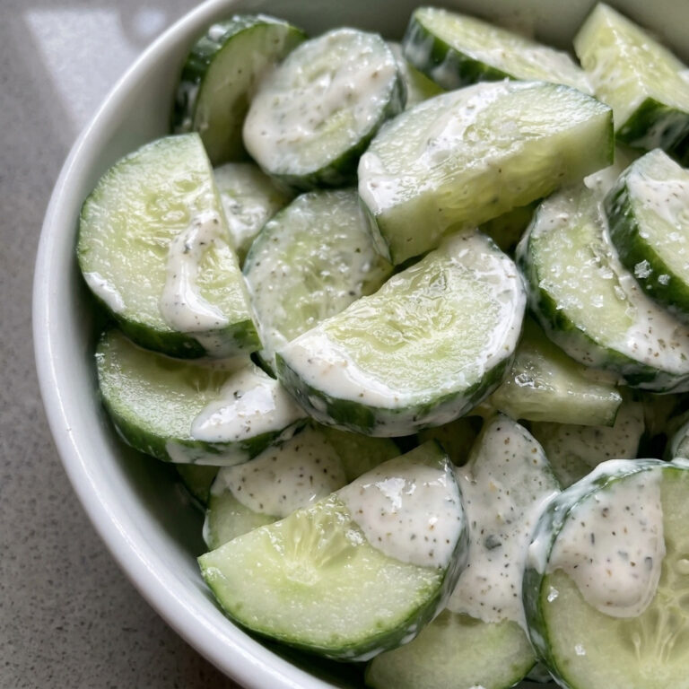 Cucumber Ranch Crack Salad – Creamy, Crunchy & Addictive