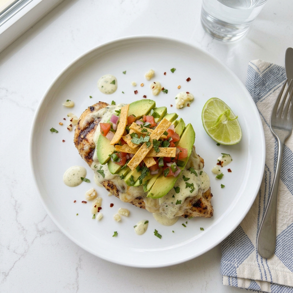 FIESTA LIME CHICKEN WITH AVOCADO