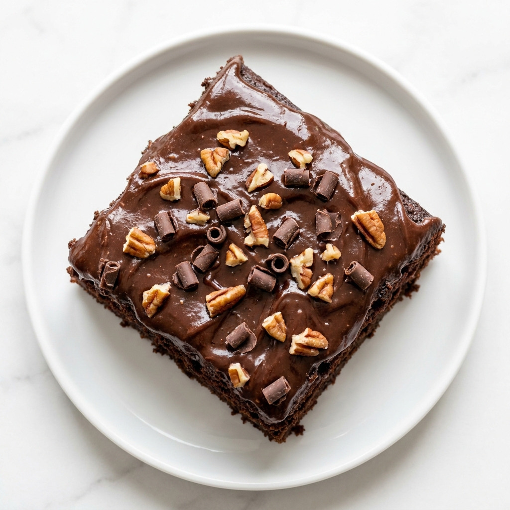 Fudgy Dr Pepper Chocolate Sheet Cake