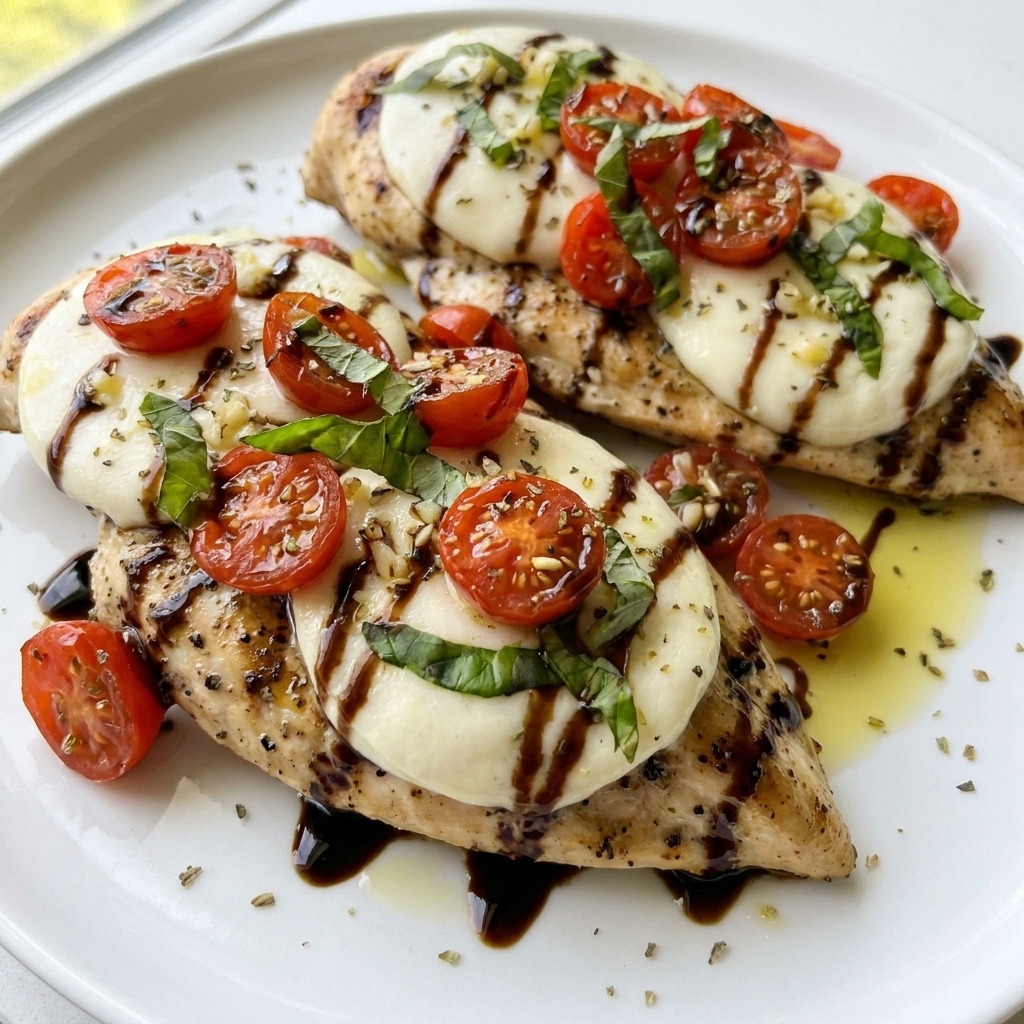 Grilled Chicken Caprese
