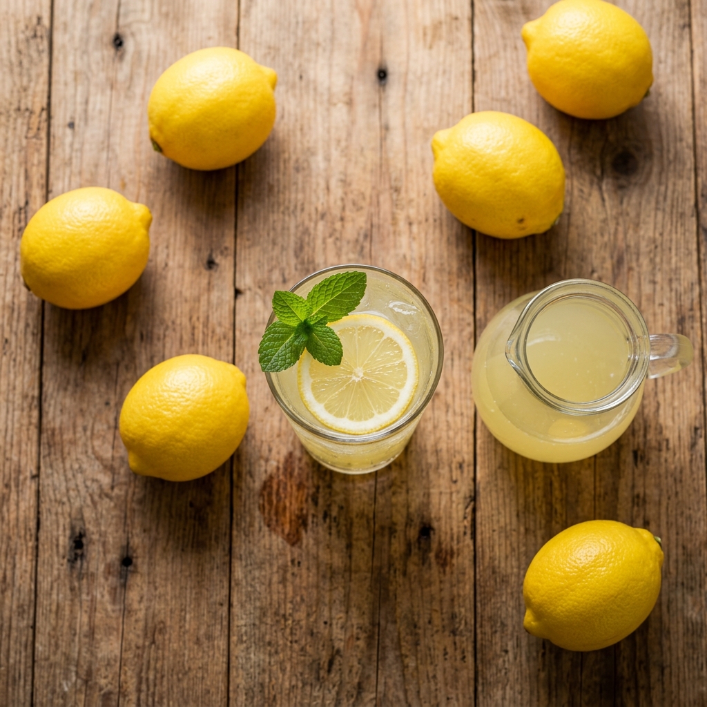 Homemade Lemonade (Perfectly Sweet!)