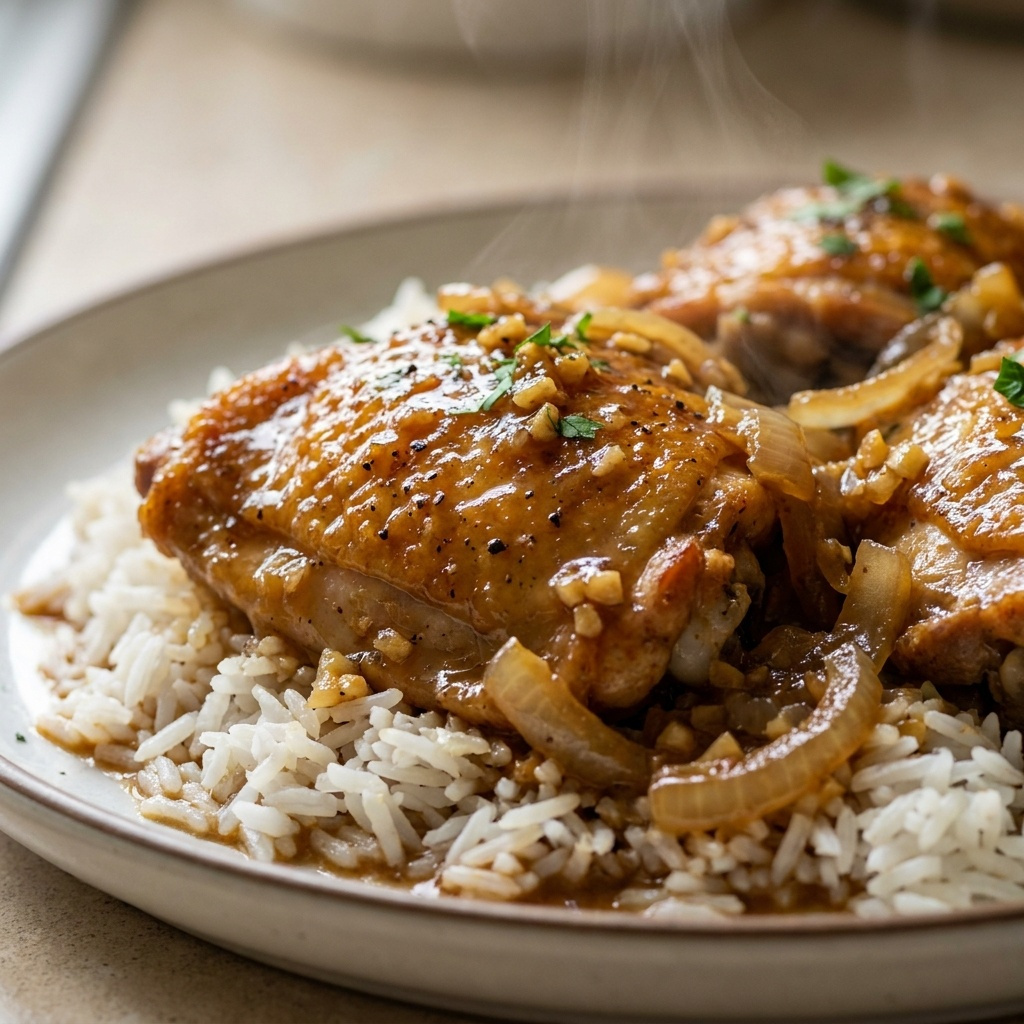 Irresistible Best Smothered Chicken and Rice Recipe