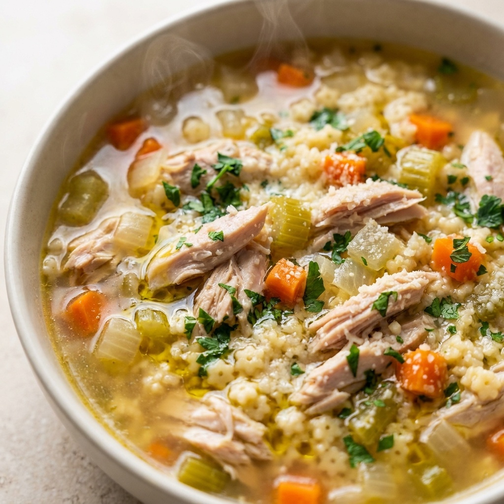 Italian Penicillin Soup with Pasta