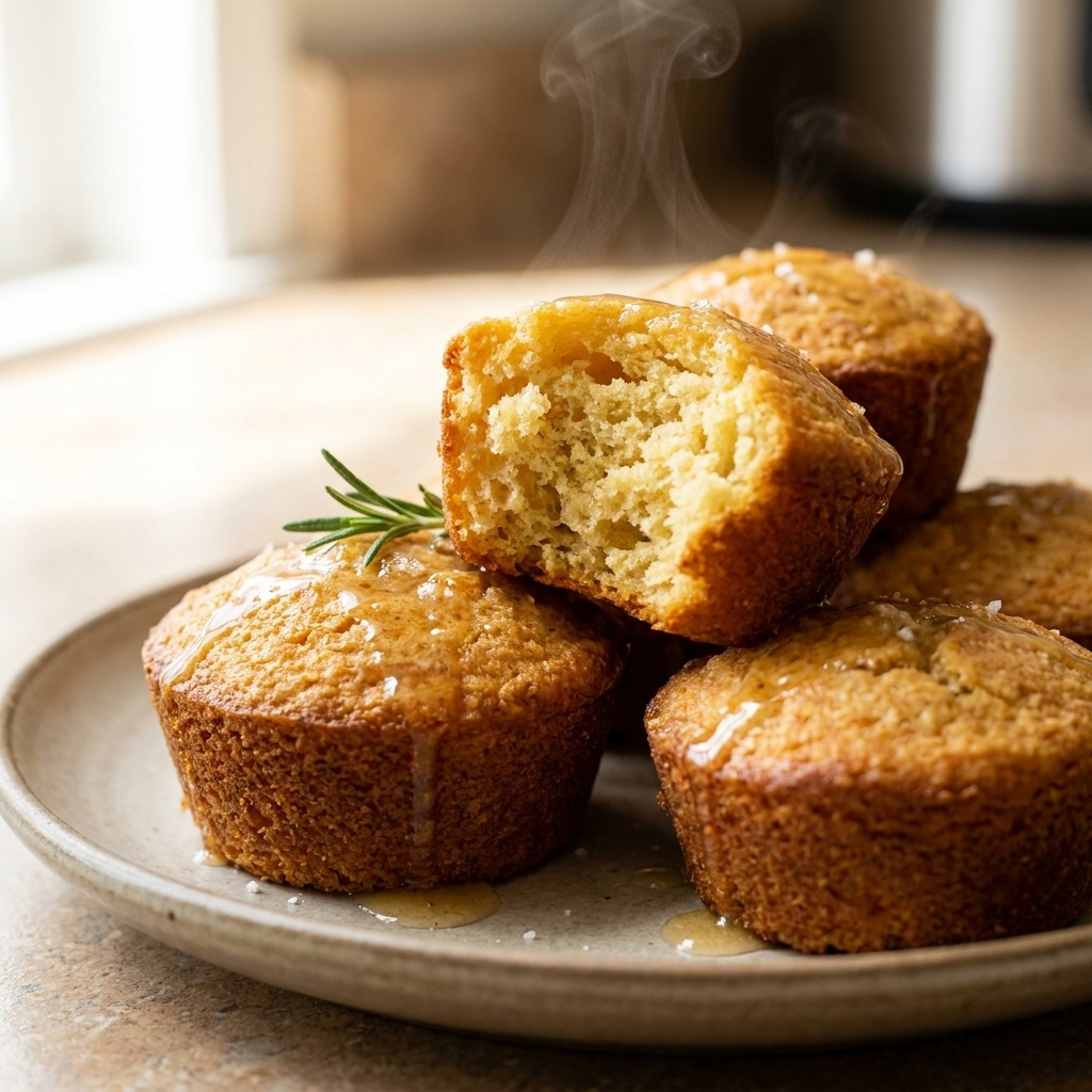 Southern Honey Butter Cornbread Poppers Recipe