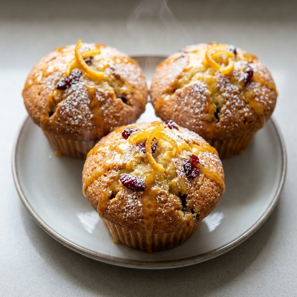 Tasty Orange Cranberry Muffins