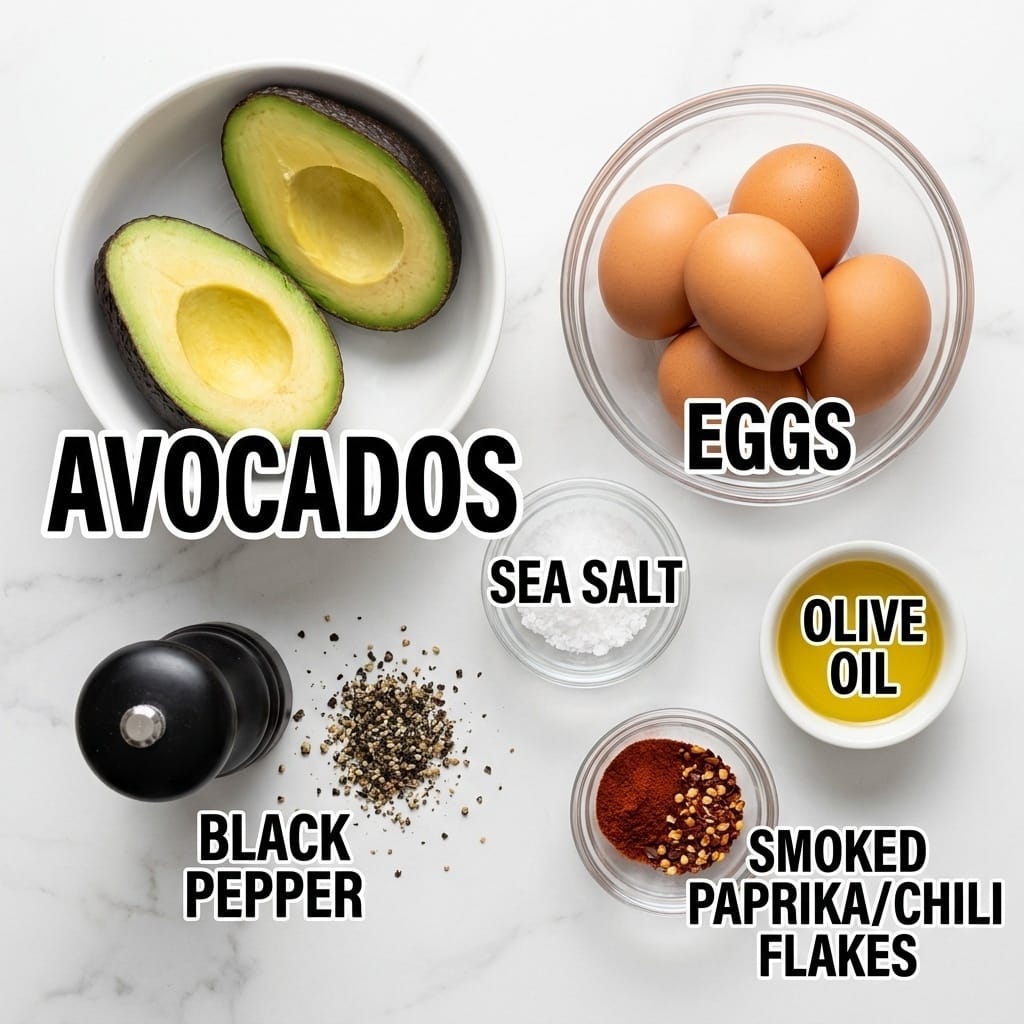 Crispy Egg Avocado Cups