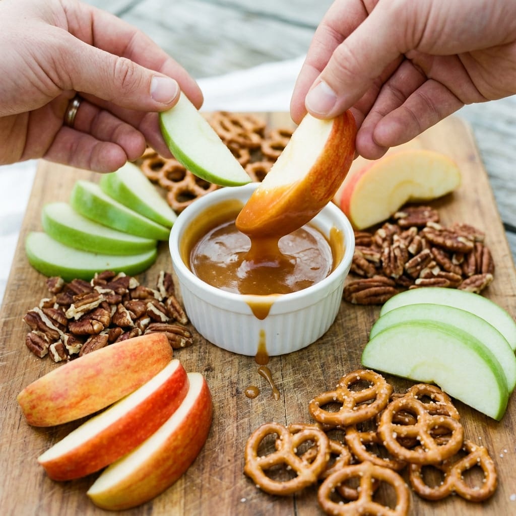 Caramel Apple Charcuterie Board