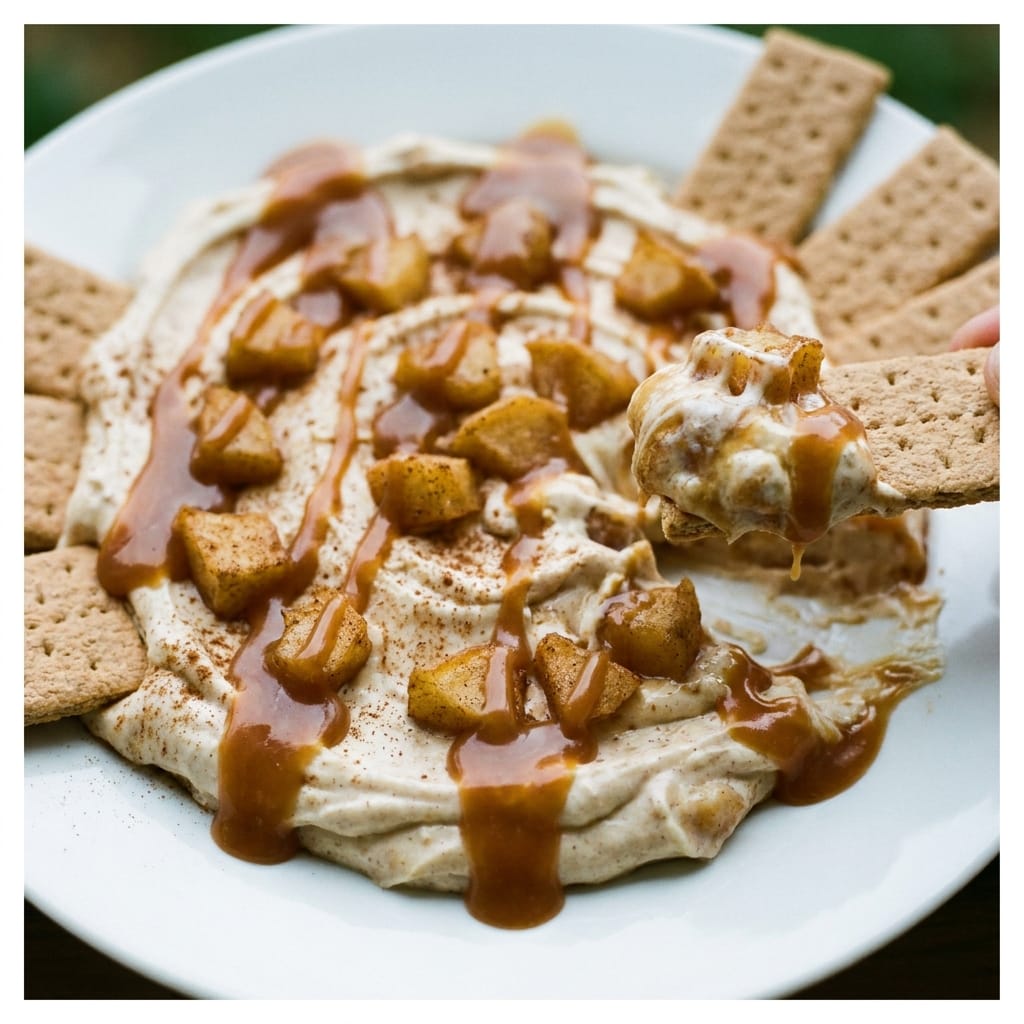 Caramel Apple Cheesecake Dip
