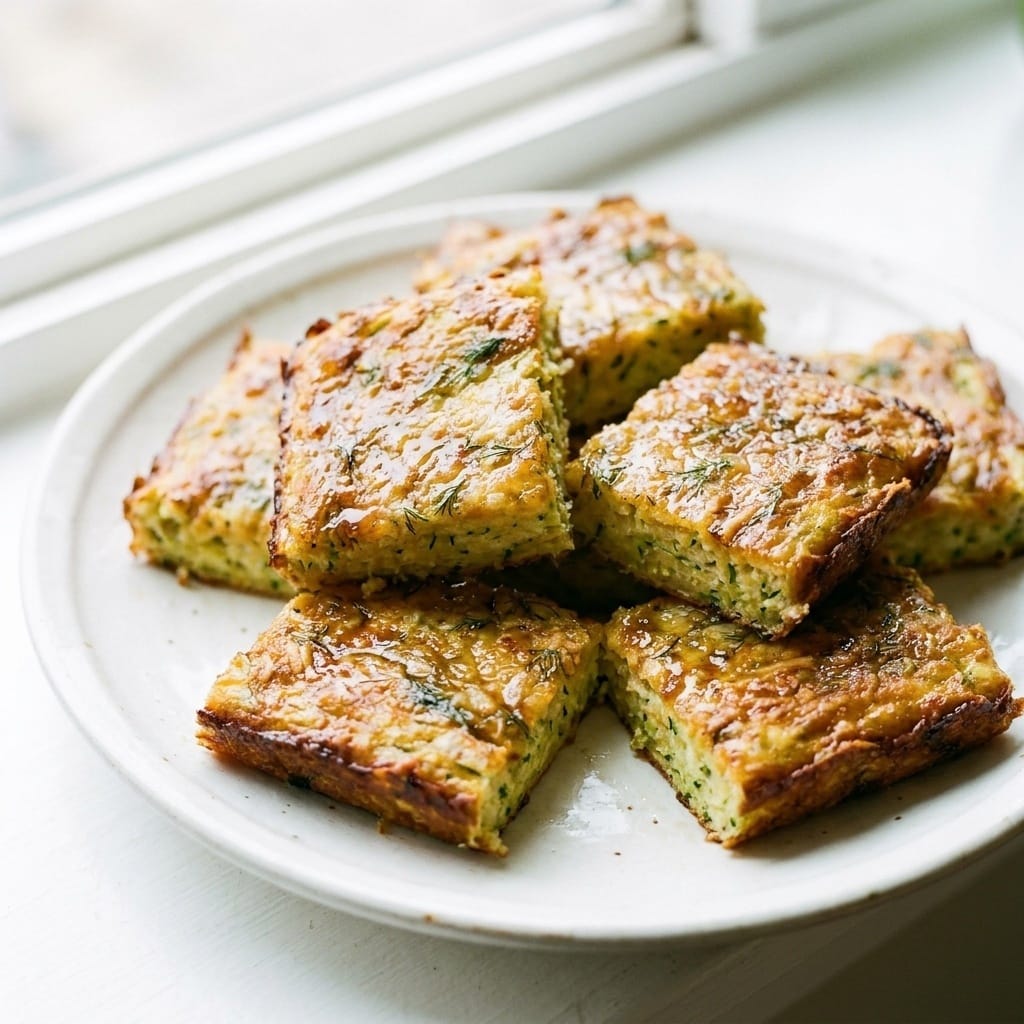 Glazed Zucchini Squares!