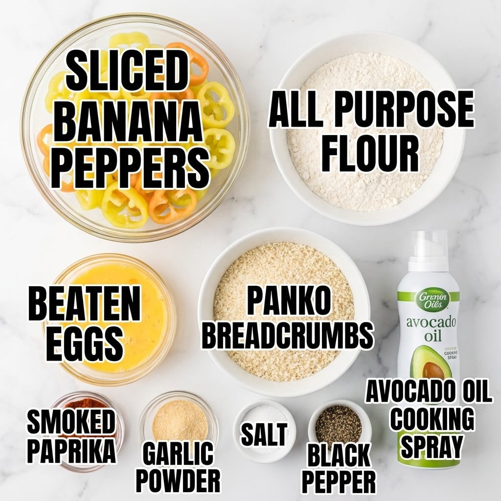 Irresistibly Crispy Air Fryer Banana Peppers: A Flavorful Snack Delight!