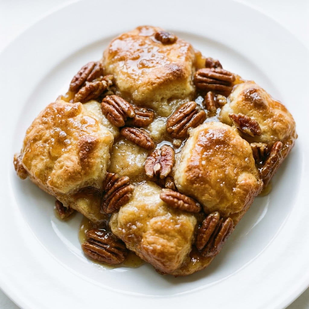 Maple Pecan Sticky Bun Casserole
