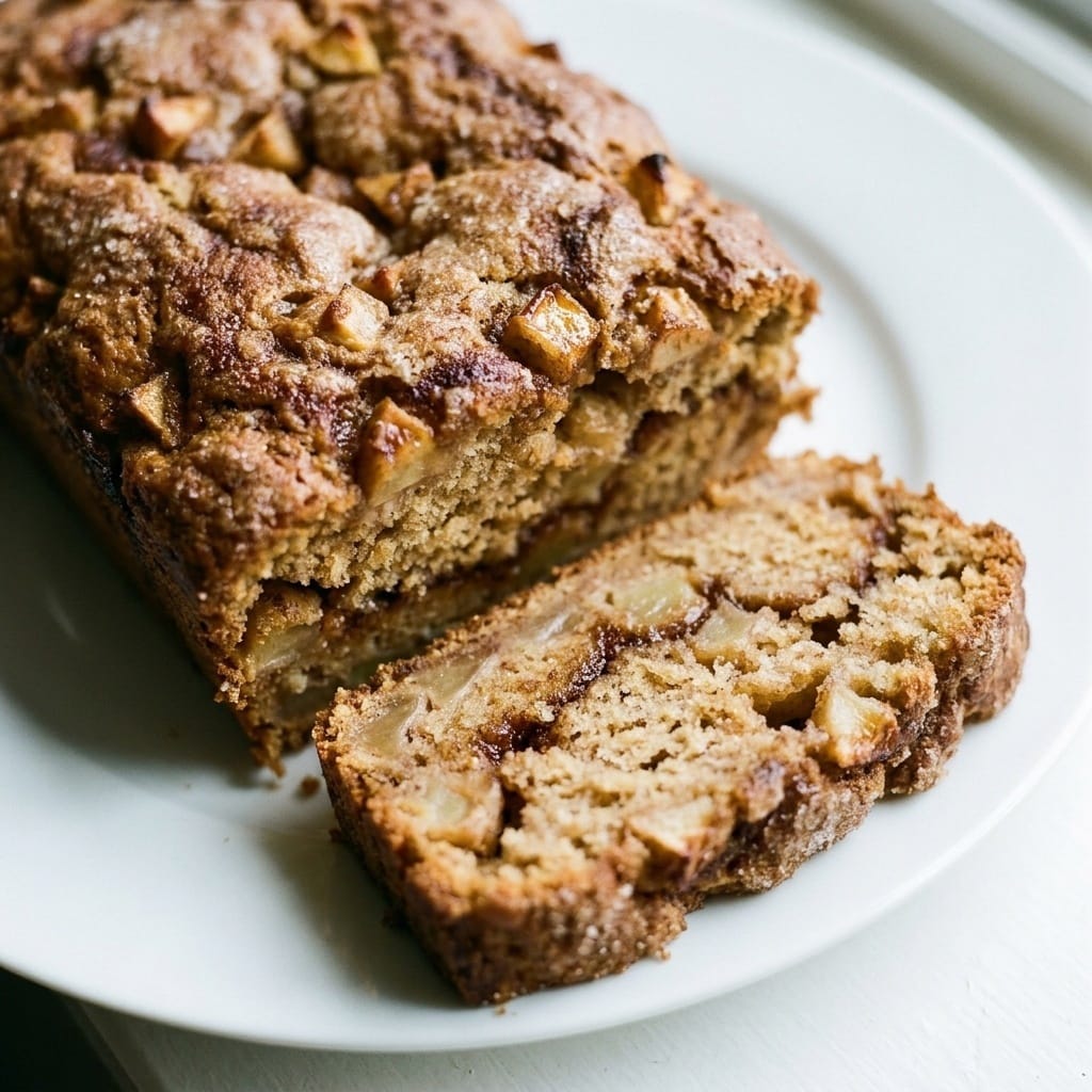 Spiced Apple Fritter Bread For Fall - A Cozy Recipe with Warm Flavors and Cinnamon Delights