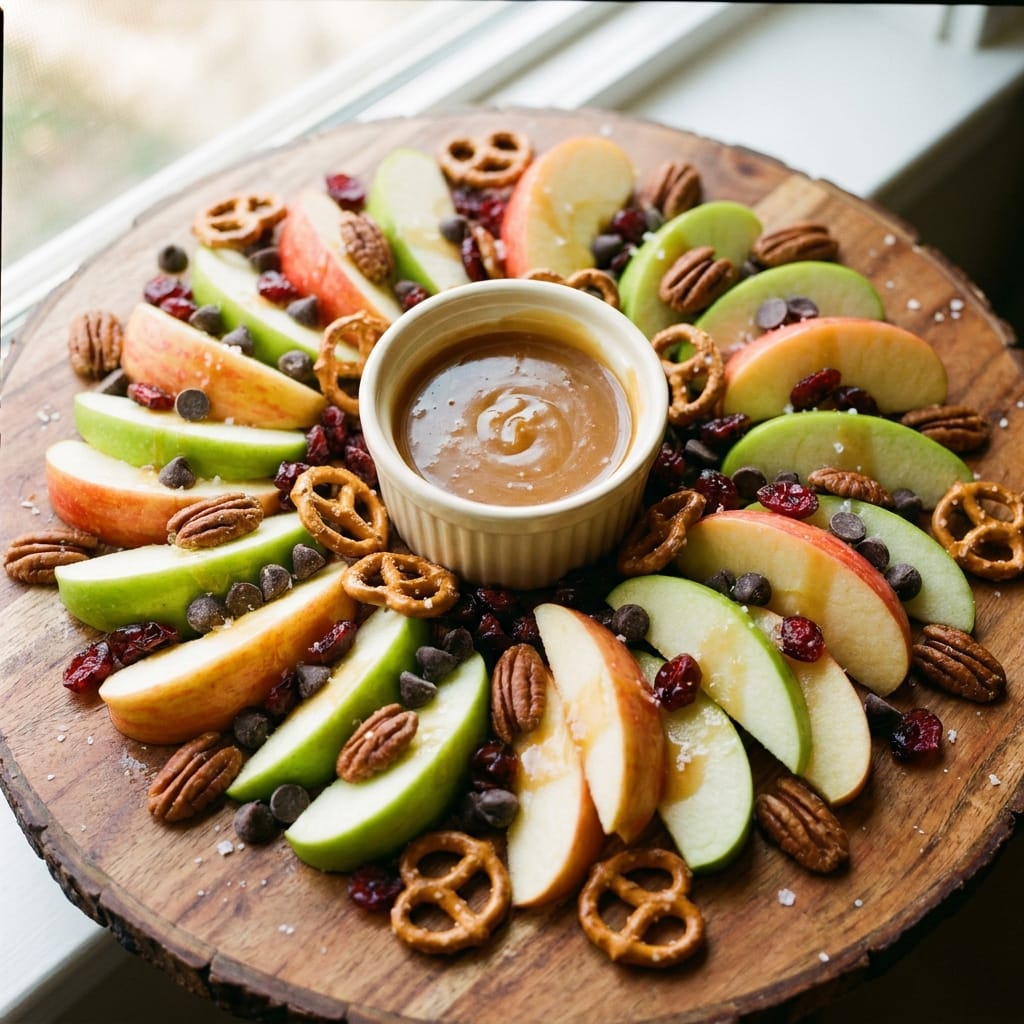 Caramel Apple Charcuterie Board