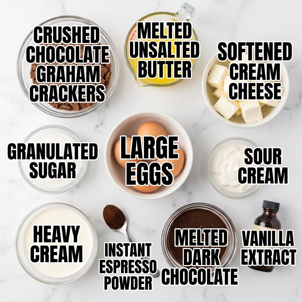 Chocolate Espresso Cheesecake Cups