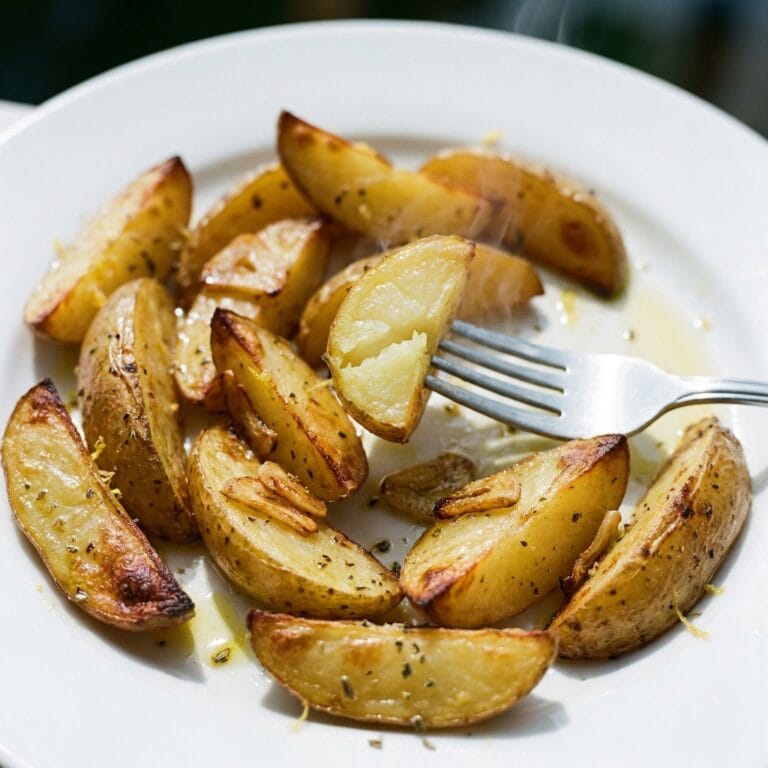 Greek-Style Lemon Potatoes with Garlic