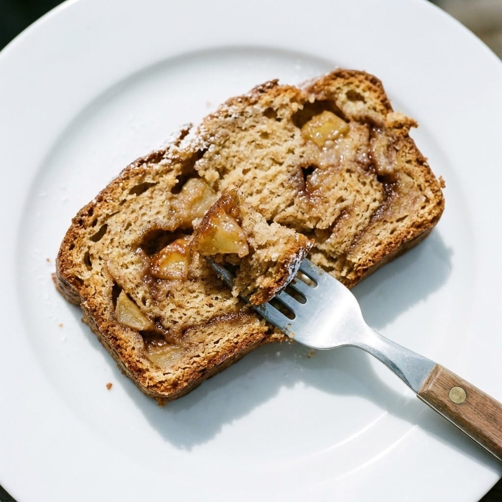Spiced Apple Fritter Bread For Fall - A Cozy Recipe with Warm Flavors and Cinnamon Delights