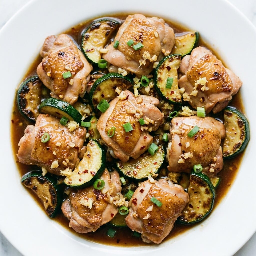 The Perfect Quick Chicken Zucchini Stir Fry You Will Love | High Protein