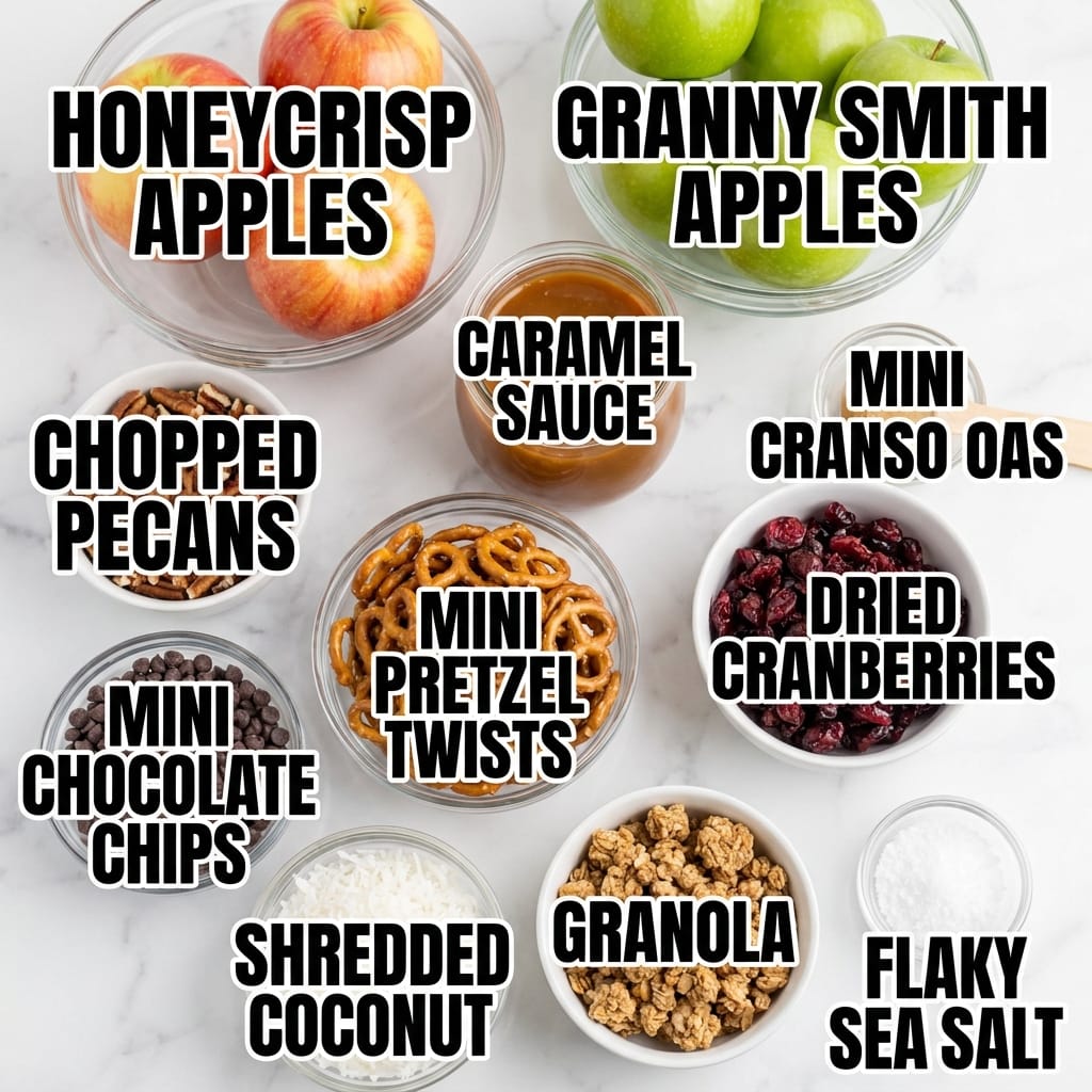 Caramel Apple Charcuterie Board