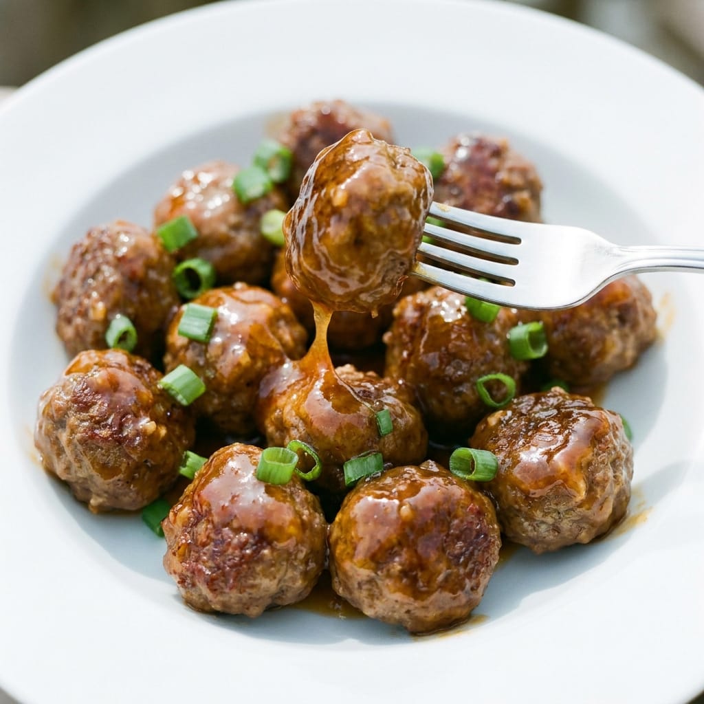 Spicy Honey Garlic Meatballs
